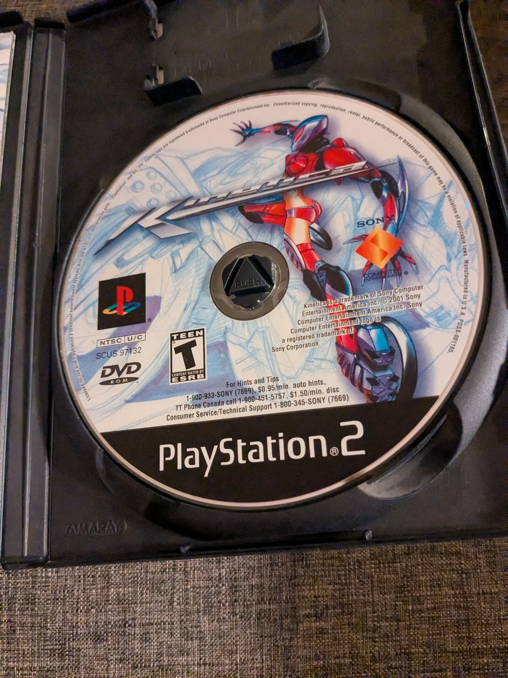 PlayStation 2 Kinetica In Excellent Condition.